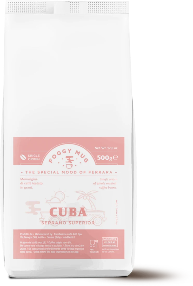 Confezione Cuba Serrano Superior, 500 g in grani