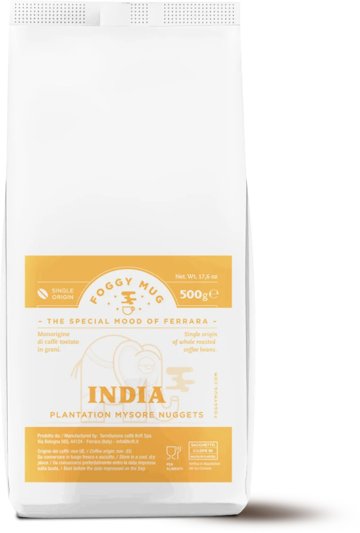 Confezione India Plantation Mysore Nuggets, 500 g in grani